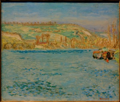 The Seine at Vernonnet by Pierre Bonnard